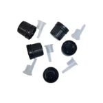 Pack 70 frascos de vidrio ámbar con tapa negra 100ml - Imagen 3