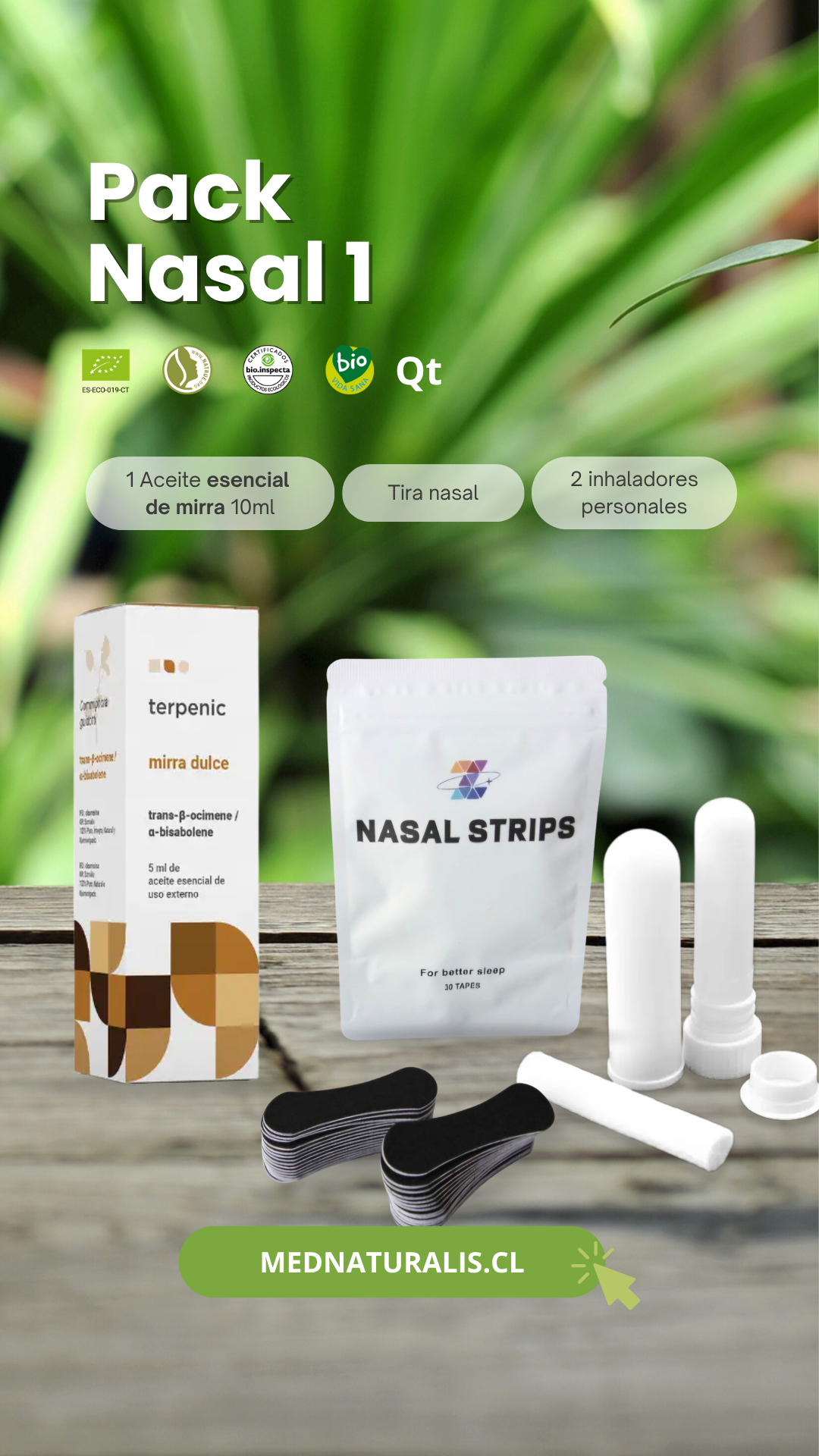 pack nasal aromaterapia