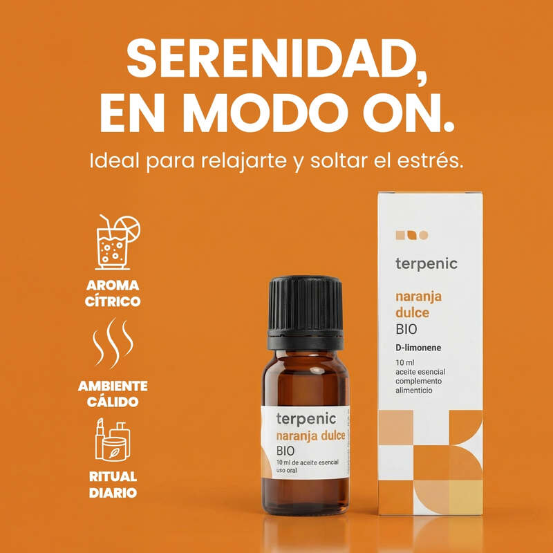 Aceite Esencial de Naranja Dulce Bio 30ml - Imagen 2